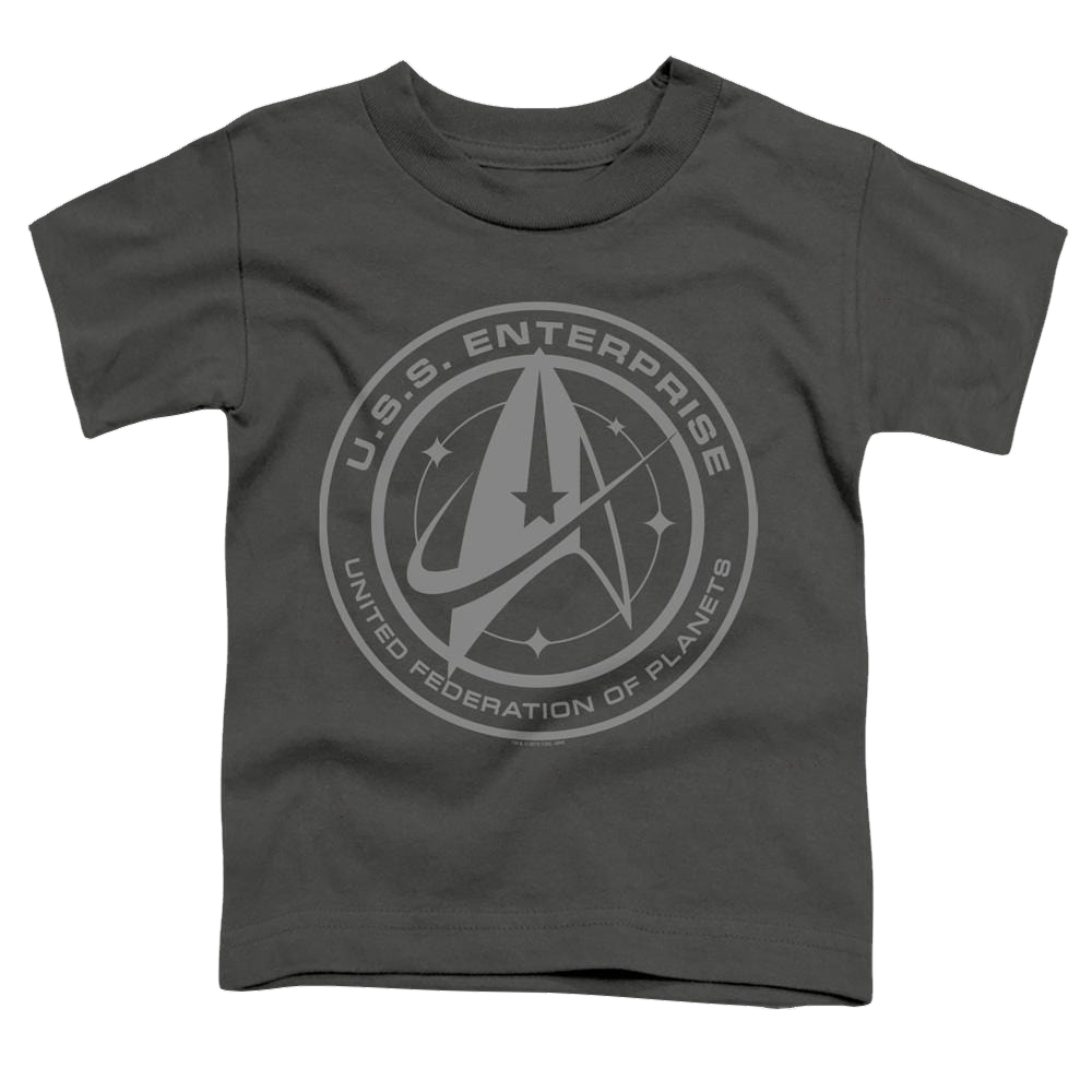 Star Trek Discovery Enterprise Crest - Toddler T-Shirt Toddler T-Shirt Star Trek
