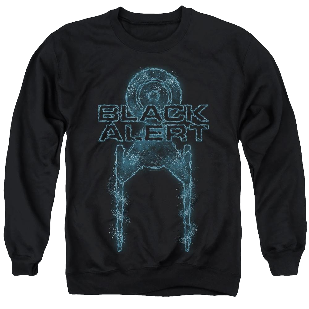 Star Trek Discovery Black Alert - Men's Crewneck Sweatshirt Men's Crewneck Sweatshirt Star Trek