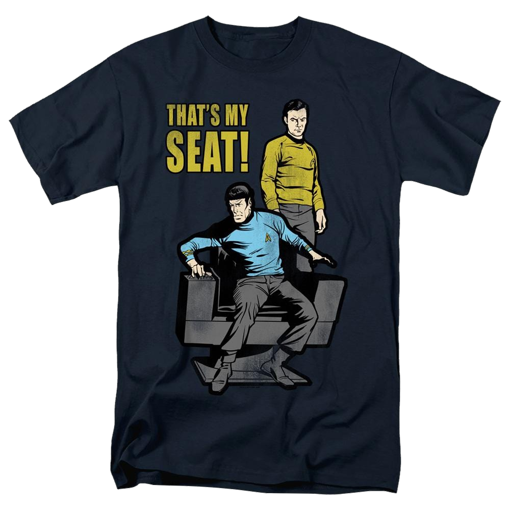 Star Trek The Original Series My Seat - Men's Regular Fit T-Shirt Men's Regular Fit T-Shirt Star Trek