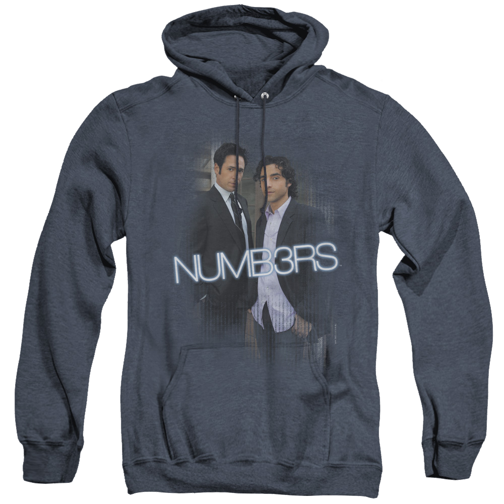 Numbers Don & Charlie - Heather Pullover Hoodie Heather Pullover Hoodie Numbers