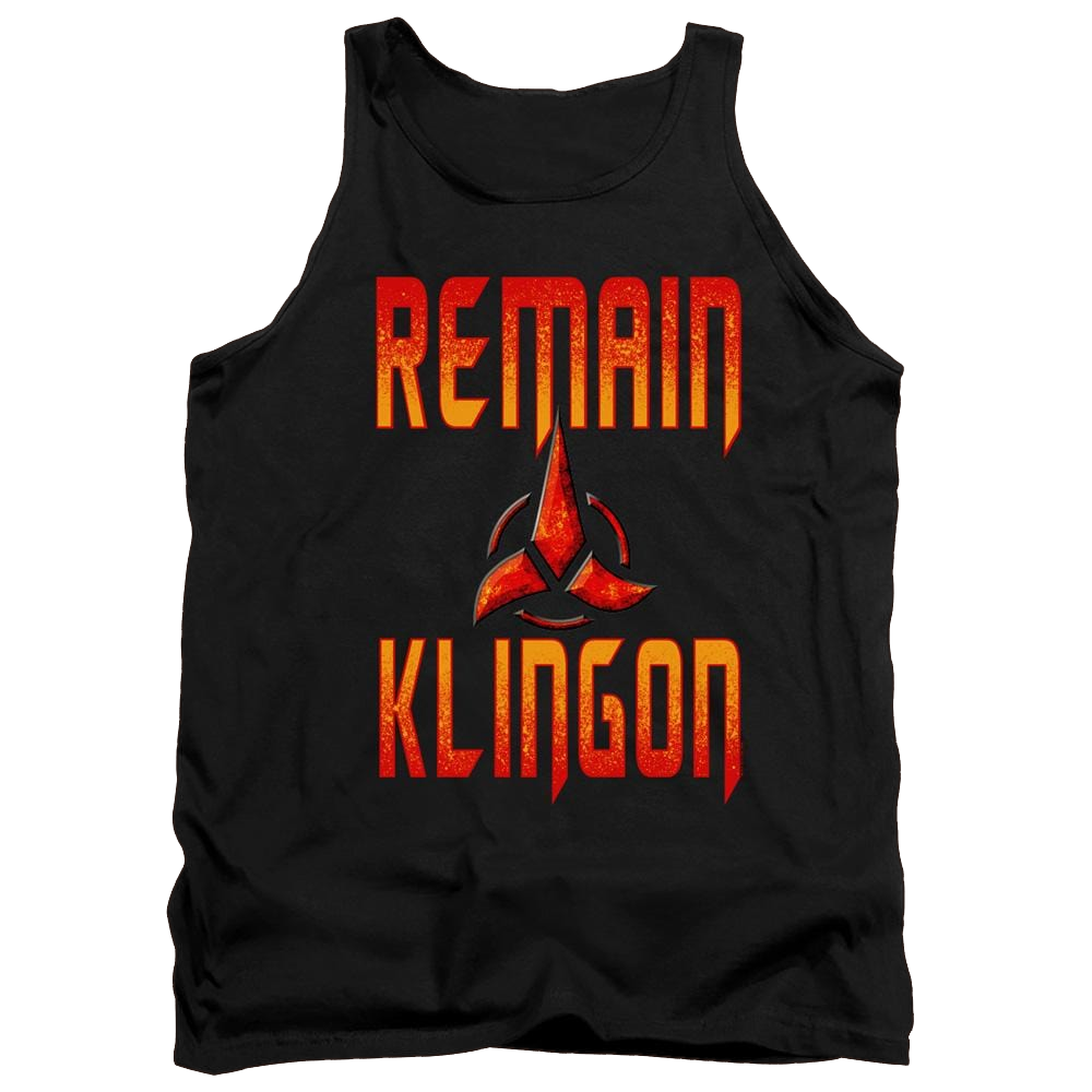 Star Trek Discovery Remain Klingon - Men's Tank Top Men's Tank Star Trek