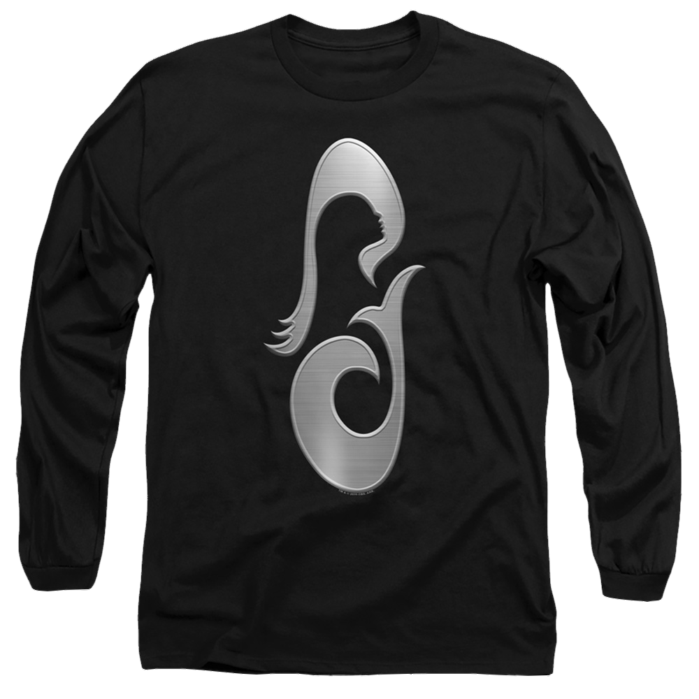 Star Trek Picard La Sirena Metal Icon - Men's Long Sleeve T-Shirt Men's Long Sleeve T-Shirt Star Trek