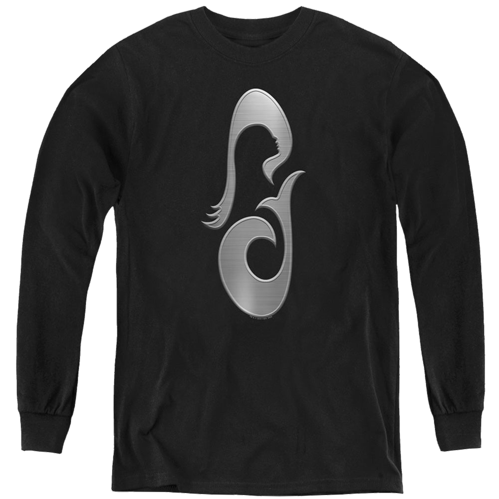 Star Trek Picard La Sirena Metal Icon - Youth Long Sleeve T-Shirt Youth Long Sleeve T-Shirt Star Trek