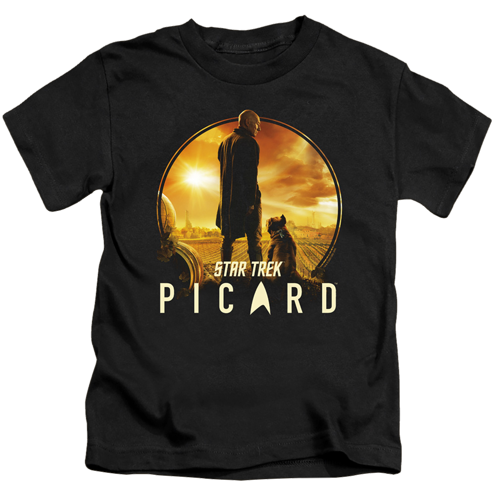 Star Trek Picard A Man And His Dog - Kid's T-Shirt Kid's T-Shirt (Ages 4-7) Star Trek