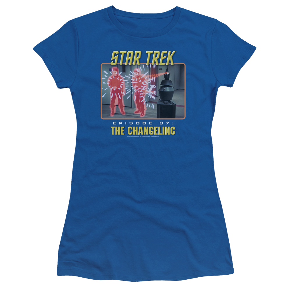 Star Trek The Changeling Juniors T-Shirt Juniors T-Shirt Star Trek