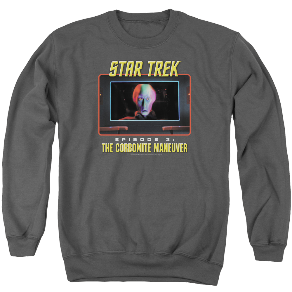 Star Trek The Corbomite Maneuver Men's Crewneck Sweatshirt Men's Crewneck Sweatshirt Star Trek