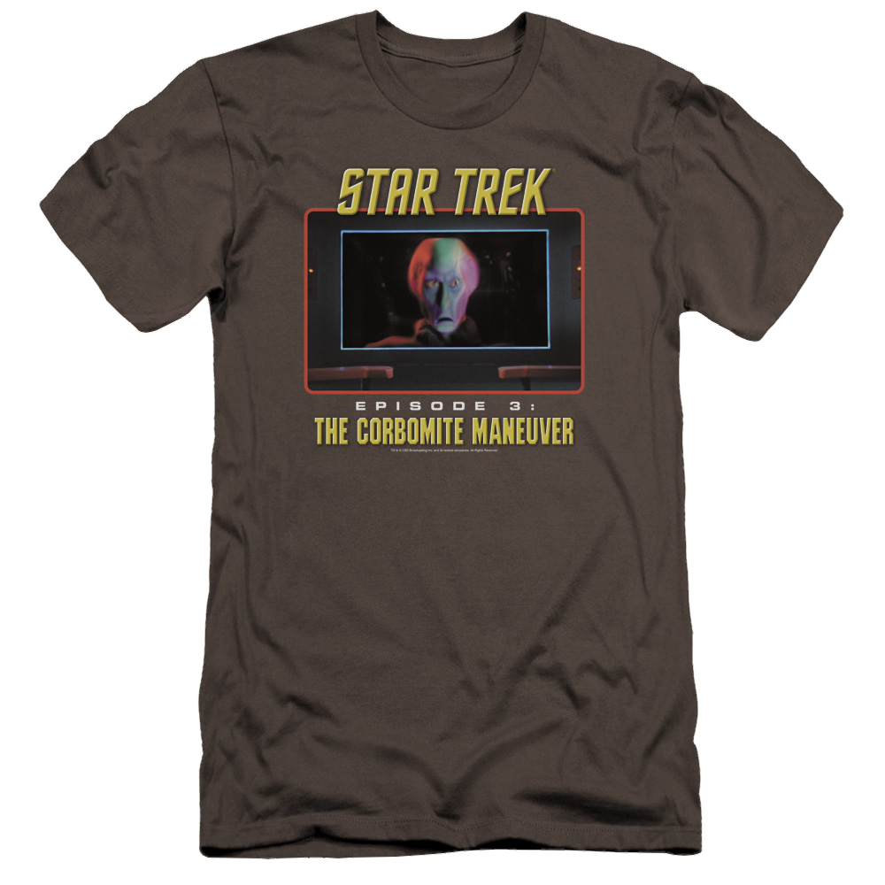 Star Trek The Corbomite Maneuver Men's Premium Slim Fit T-Shirt Men's Premium Slim Fit T-Shirt Star Trek