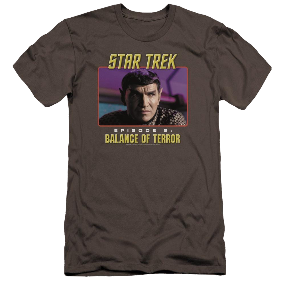 St Original Balance Of Terror Premium Adult Slim Fit T-Shirt Men's Premium Slim Fit T-Shirt Star Trek