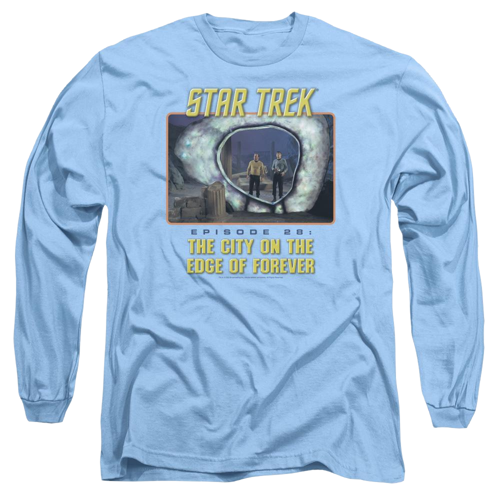Star Trek Edge Of Forever Men's Long Sleeve T-Shirt Men's Long Sleeve T-Shirt Star Trek