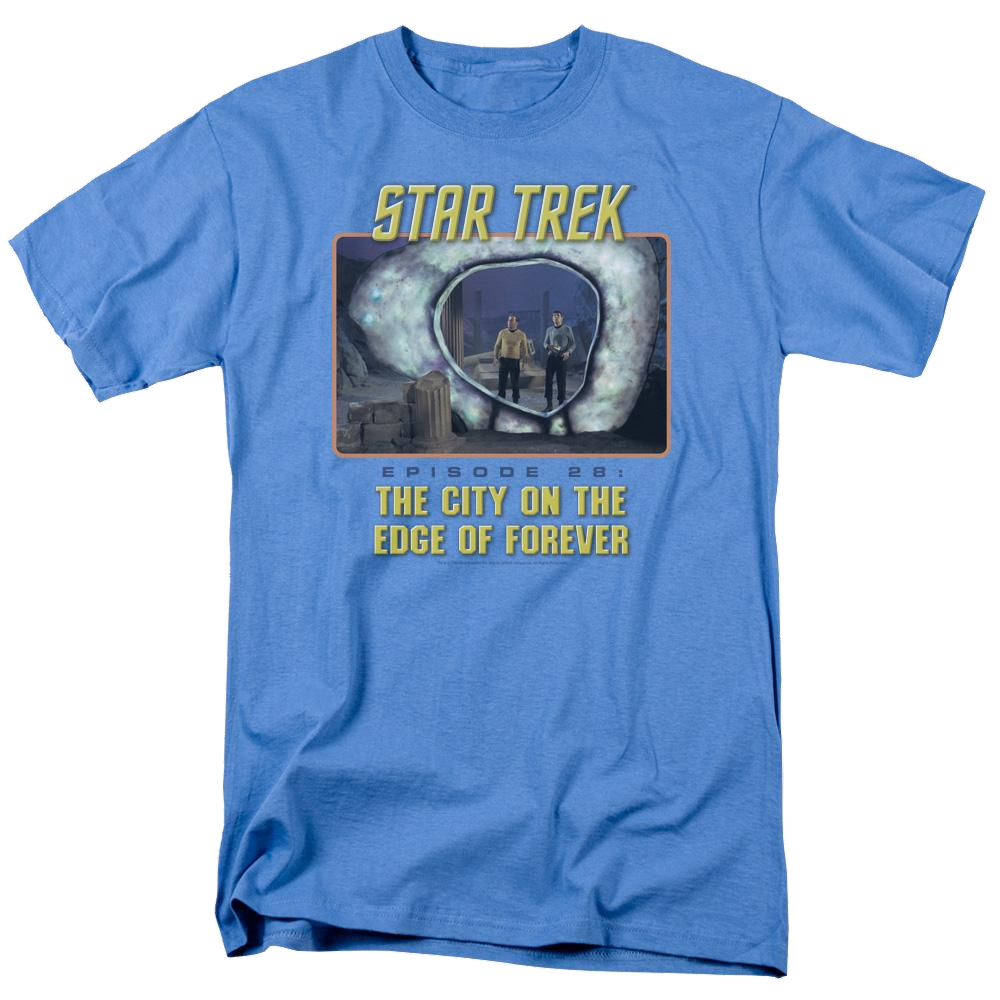 Star Trek The Original Series Edge Of Forever - Men's Regular Fit T-Shirt Men's Regular Fit T-Shirt Star Trek