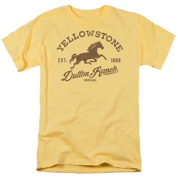 Banana men's regular fit t-shirt with Yellowstone graphic