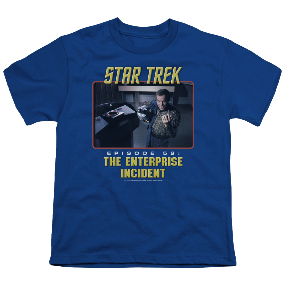 Star Trek The Original Series The Enterprise Incident - Youth T-Shirt Youth T-Shirt (Ages 8-12) Star Trek
