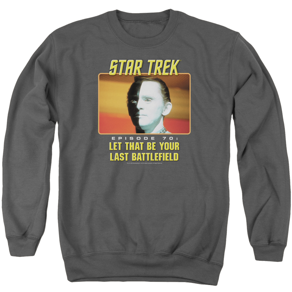 Star Trek Last Battlefield Men's Crewneck Sweatshirt Men's Crewneck Sweatshirt Star Trek