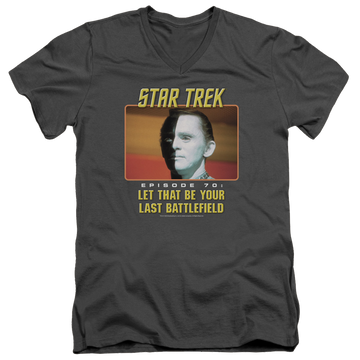 Star Trek Last Battlefield Men's V-Neck T-Shirt Men's V-Neck T-Shirt Star Trek