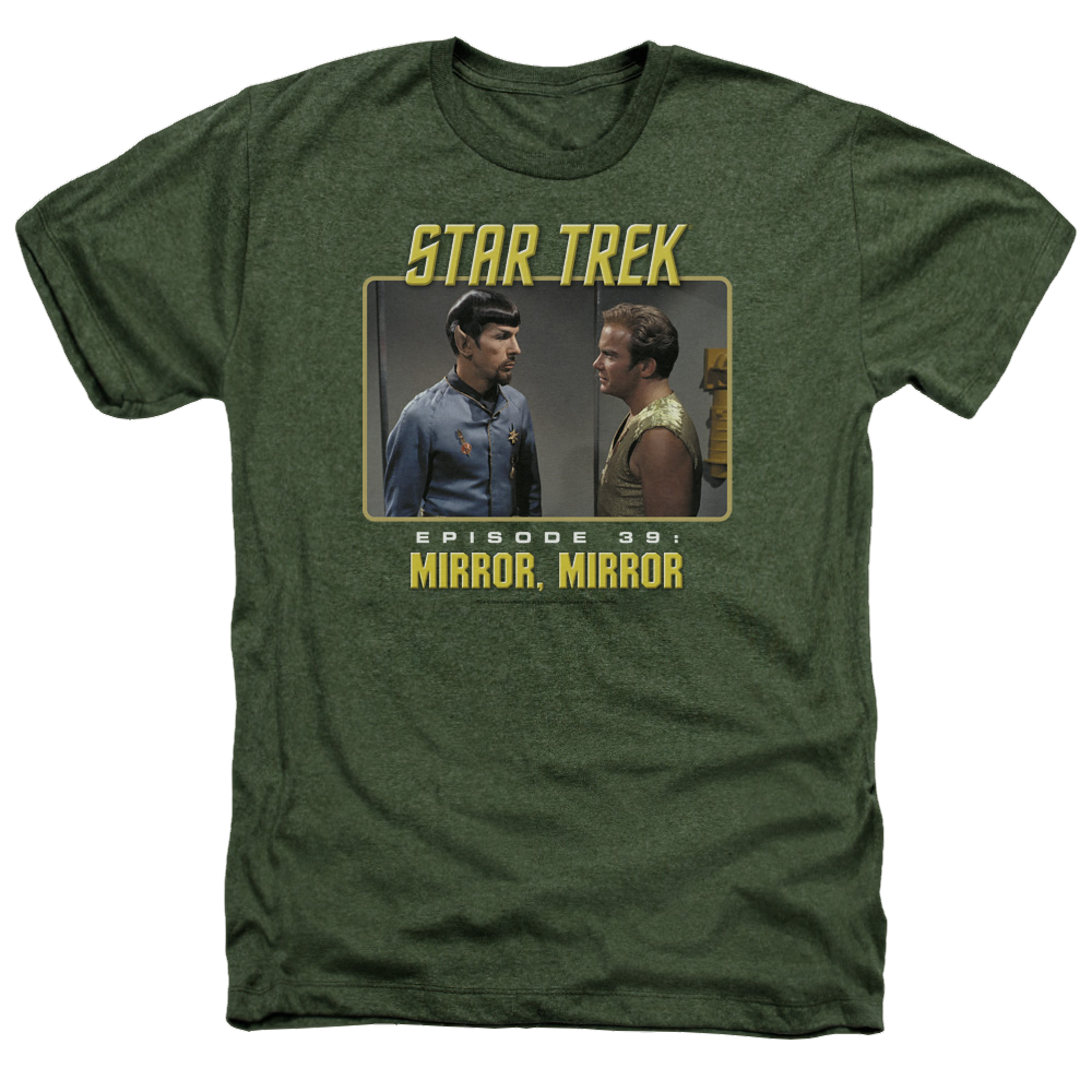 Star Trek Mirror Mirror Men's Heather T-Shirt Men's Heather T-Shirt Star Trek