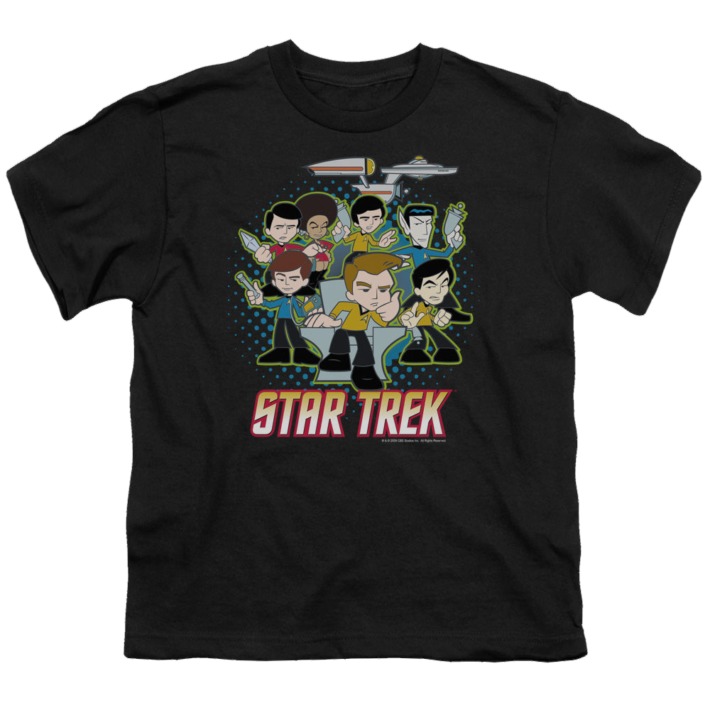 Star Trek The Original Series Quogs Collage - Youth T-Shirt Youth T-Shirt (Ages 8-12) Star Trek