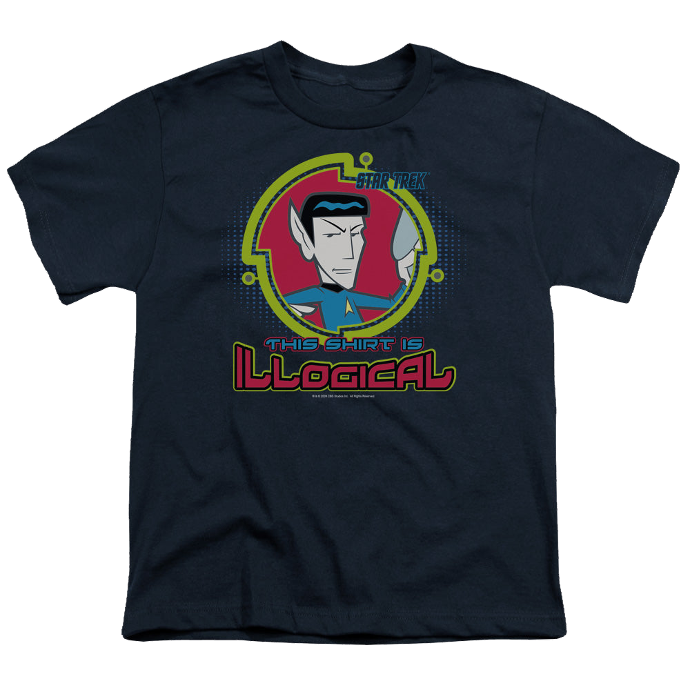Star Trek The Original Series Illogical - Youth T-Shirt Youth T-Shirt (Ages 8-12) Star Trek