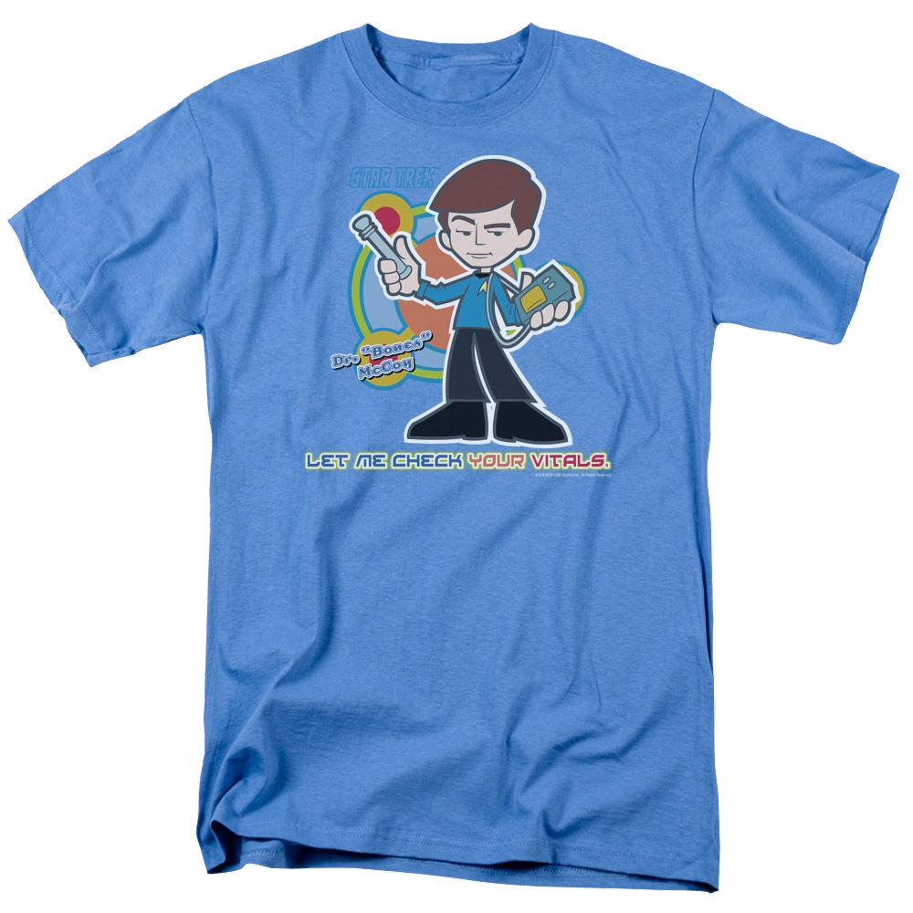 Star Trek The Original Series Check Your Vitals - Men's Regular Fit T-Shirt Men's Regular Fit T-Shirt Star Trek