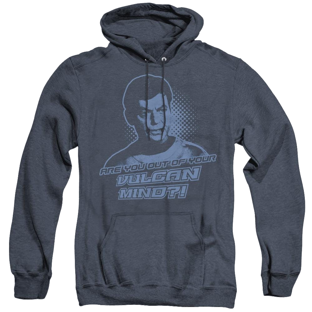 Star Trek The Original Series Vulcan Mind - Heather Pullover Hoodie Heather Pullover Hoodie Star Trek