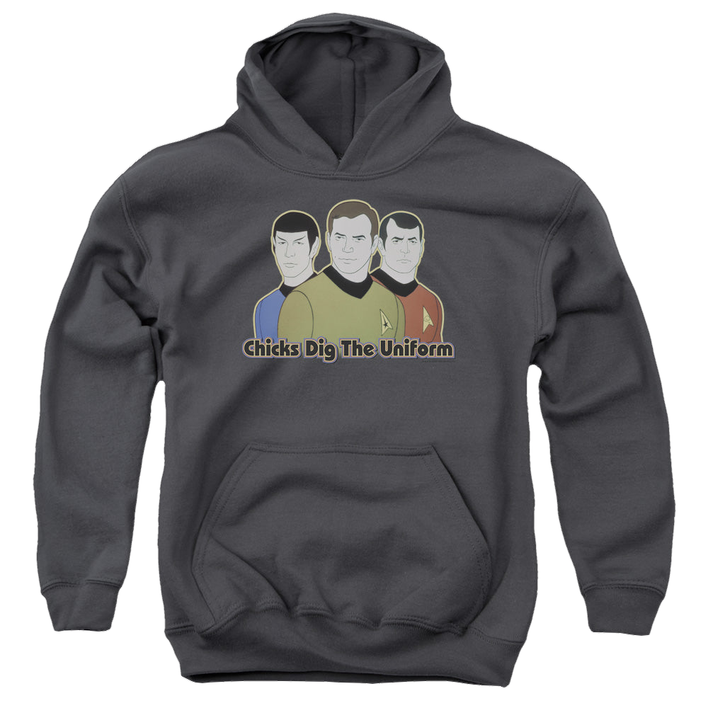 Star Trek The Animated Series Dig It - Youth Hoodie Youth Hoodie (Ages 8-12) Star Trek