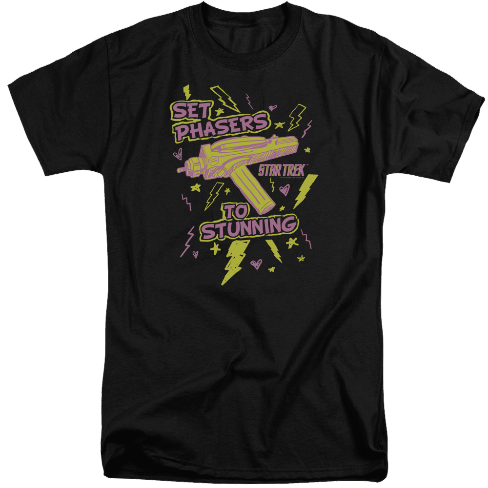 Star Trek Set Phasers Men's Tall Fit T-Shirt Men's Tall Fit T-Shirt Star Trek