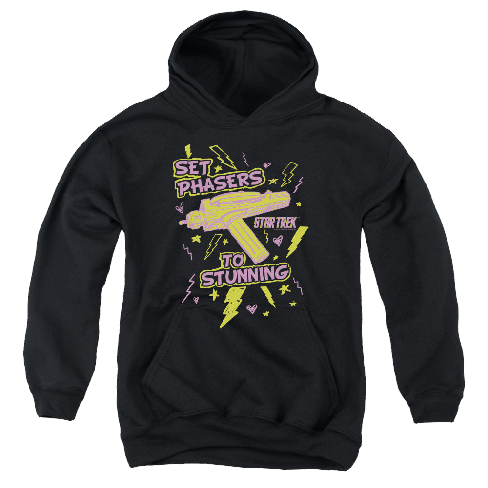 Star Trek The Original Series Set Phasers - Youth Hoodie Youth Hoodie (Ages 8-12) Star Trek