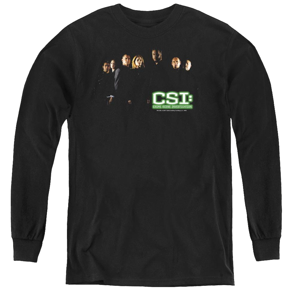 Csi Shadow Cast - Youth Long Sleeve T-Shirt Youth Long Sleeve T-Shirt CSI