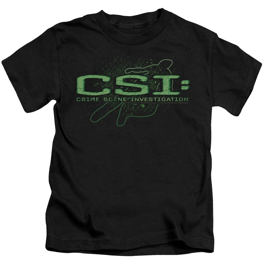 Csi Sketchy Shadow - Kid's T-Shirt Kid's T-Shirt (Ages 4-7) CSI
