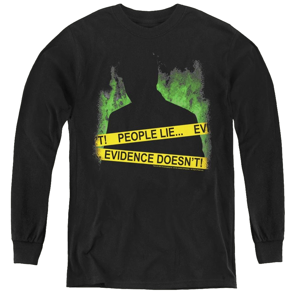 Csi People Lie - Youth Long Sleeve T-Shirt Youth Long Sleeve T-Shirt CSI