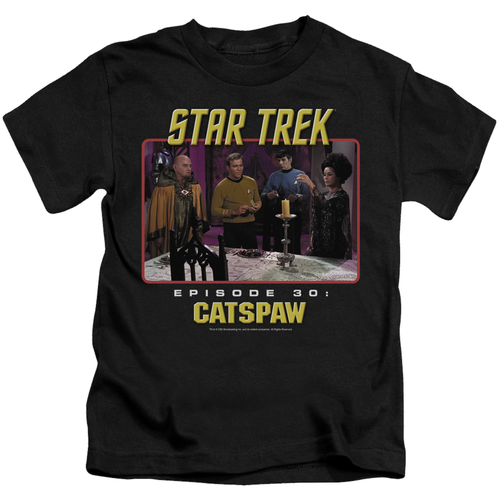 Star Trek Original Cats Paw Kid's T-Shirt (Ages 4-7) Kid's T-Shirt (Ages 4-7) Star Trek