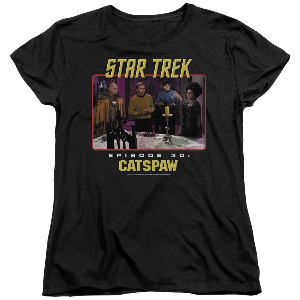 Star Trek Original Cats Paw Women's T-Shirt Women's T-Shirt Star Trek