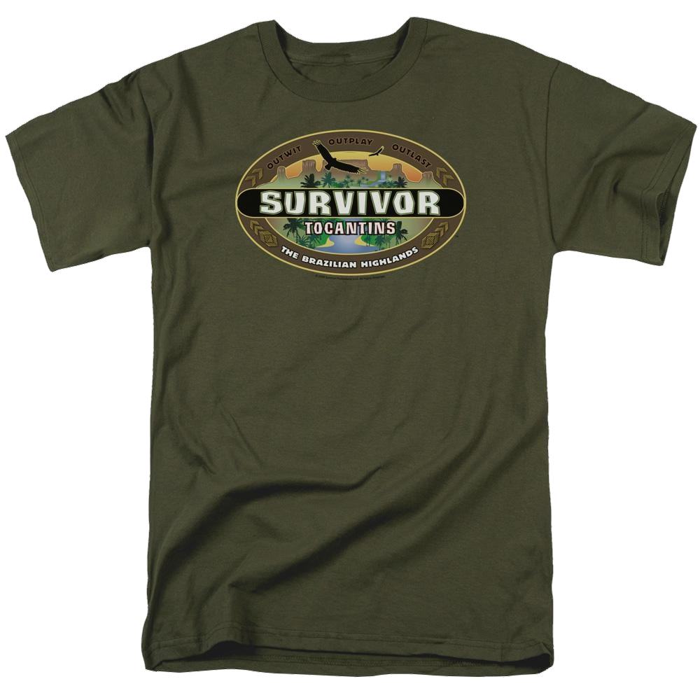 Survivor Tocantins Logo - Men's Regular Fit T-Shirt Men's Regular Fit T-Shirt Survivor