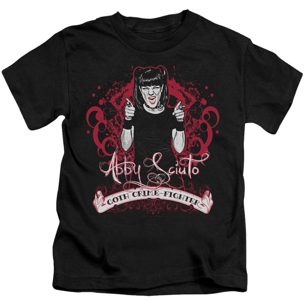 NCIS Goth Crime Fighter - Kid's T-Shirt Kid's T-Shirt (Ages 4-7) NCIS
