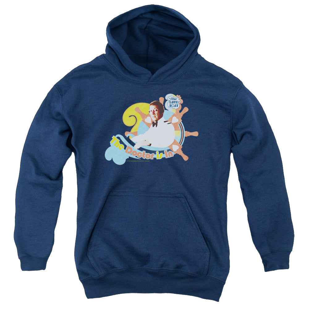 Love Boat, The The Doctor Is In - Youth Hoodie Youth Hoodie (Ages 8-12) The Love Boat