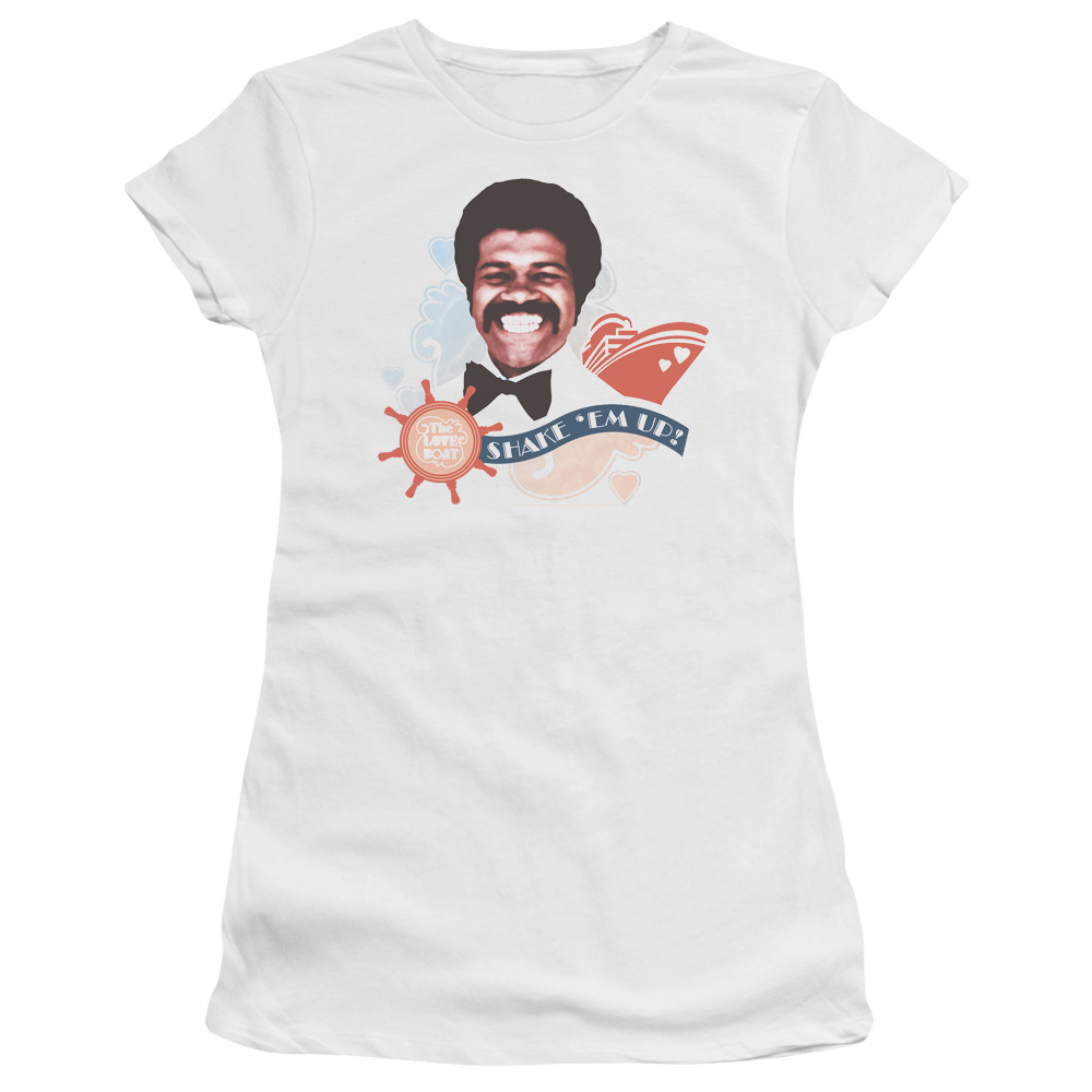 Love Boat, The Shake Em Up - Juniors T-Shirt Juniors T-Shirt The Love Boat