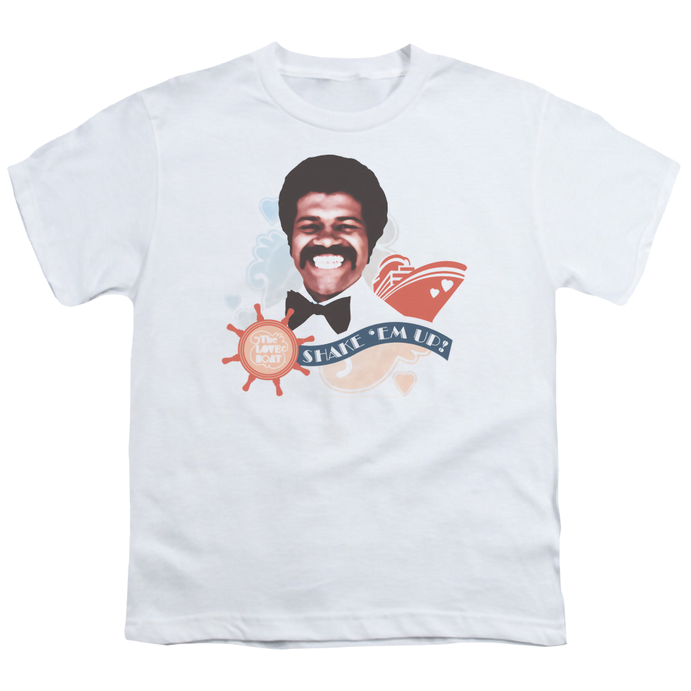Love Boat, The Shake Em Up - Youth T-Shirt Youth T-Shirt (Ages 8-12) The Love Boat