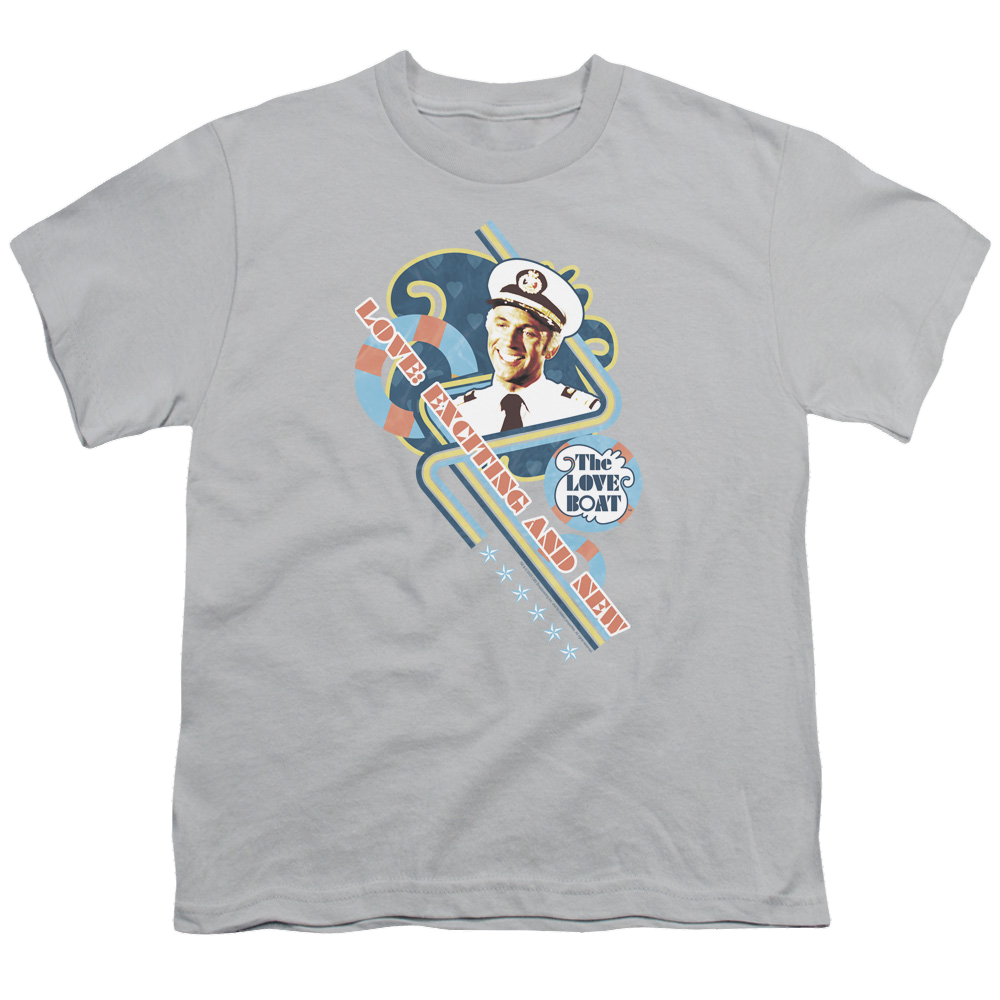 Love Boat, The Exciting And New - Youth T-Shirt Youth T-Shirt (Ages 8-12) The Love Boat