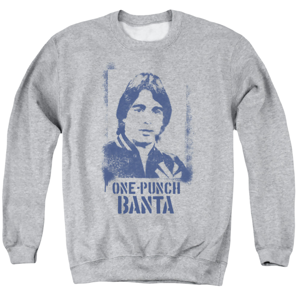 Taxi One Punch Banta - Men's Crewneck Sweatshirt Men's Crewneck Sweatshirt Taxi