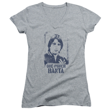 Taxi One Punch Banta - Juniors V-Neck T-Shirt Juniors V-Neck T-Shirt Taxi