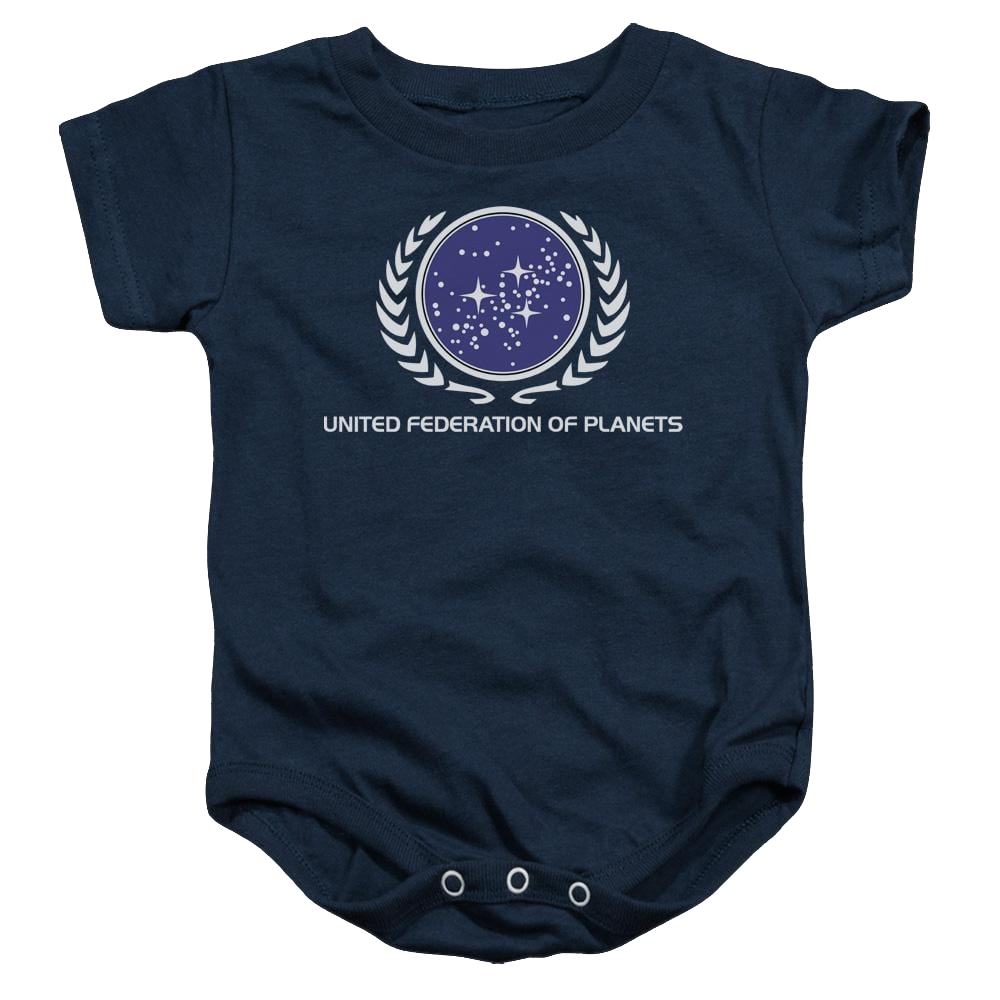 Star Trek United Federation Logo Baby Bodysuit Baby Bodysuit Star Trek