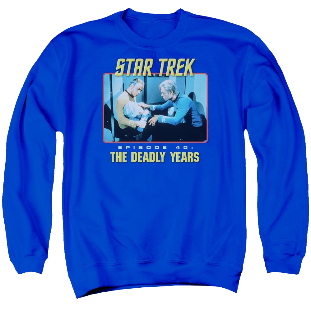 Star Trek Episode 40 Men's Crewneck Sweatshirt Men's Crewneck Sweatshirt Star Trek
