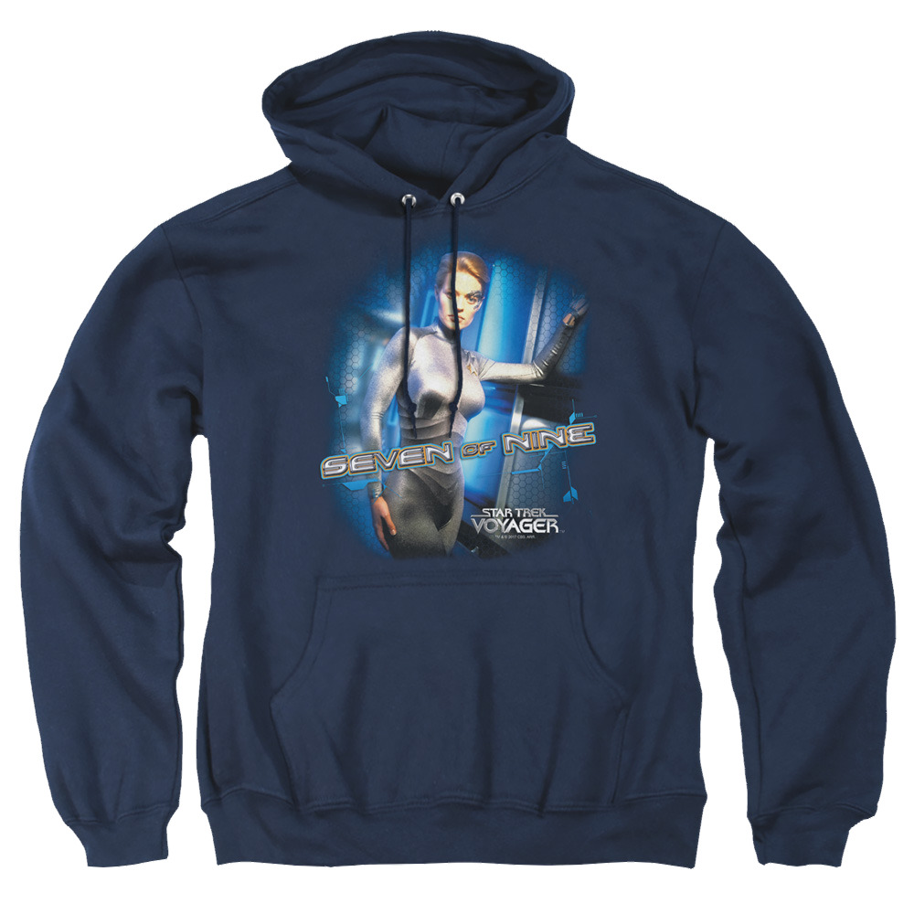 Star Trek Seven Of Nine Pullover Hoodie Pullover Hoodie Star Trek