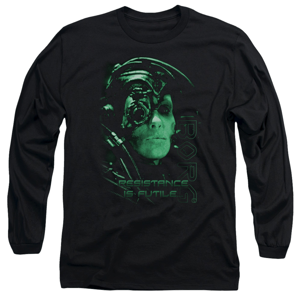 Star Trek Resistance Is Futile Men's Long Sleeve T-Shirt Men's Long Sleeve T-Shirt Star Trek