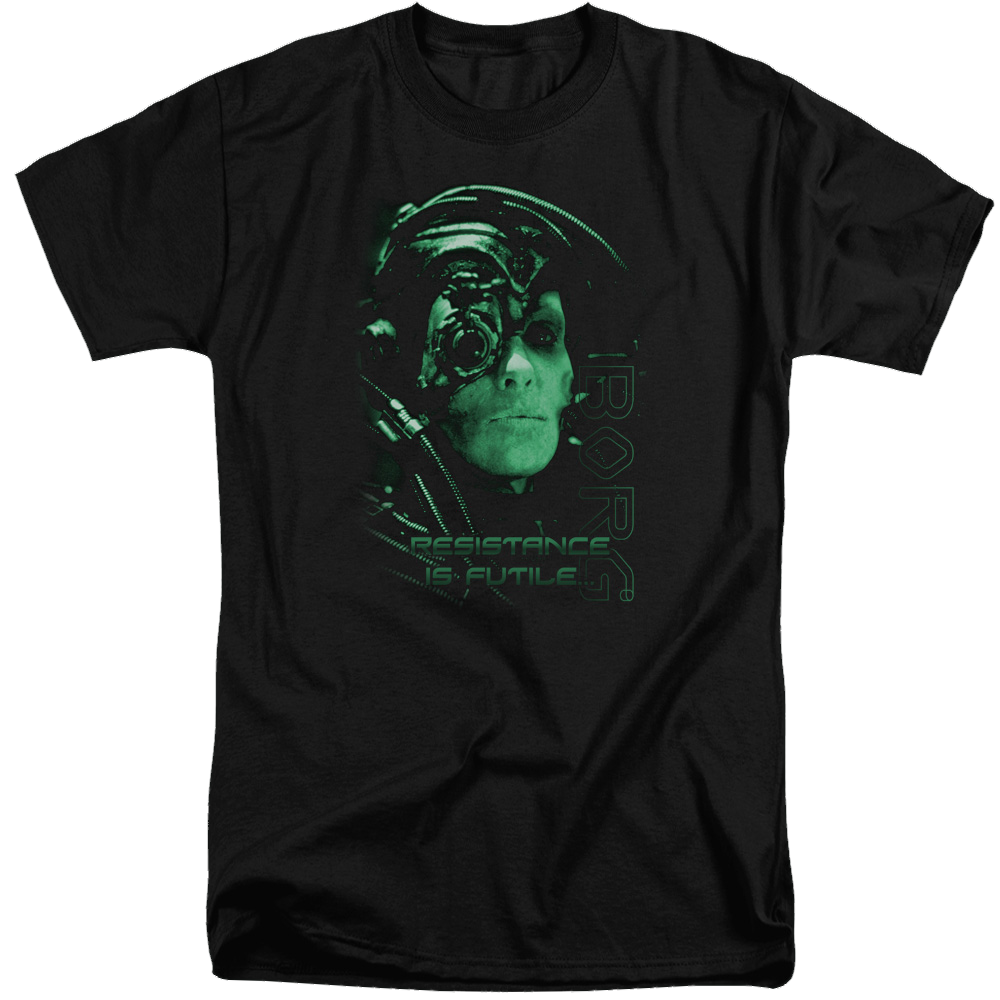 Star Trek Resistance Is Futile Men's Tall Fit T-Shirt Men's Tall Fit T-Shirt Star Trek