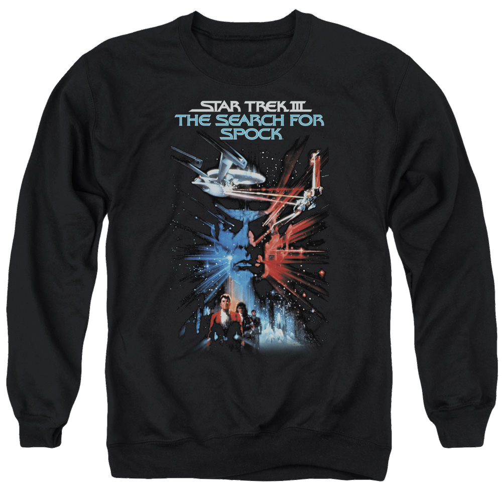Star Trek Search For Spock(movie) Men's Crewneck Sweatshirt Men's Crewneck Sweatshirt Star Trek