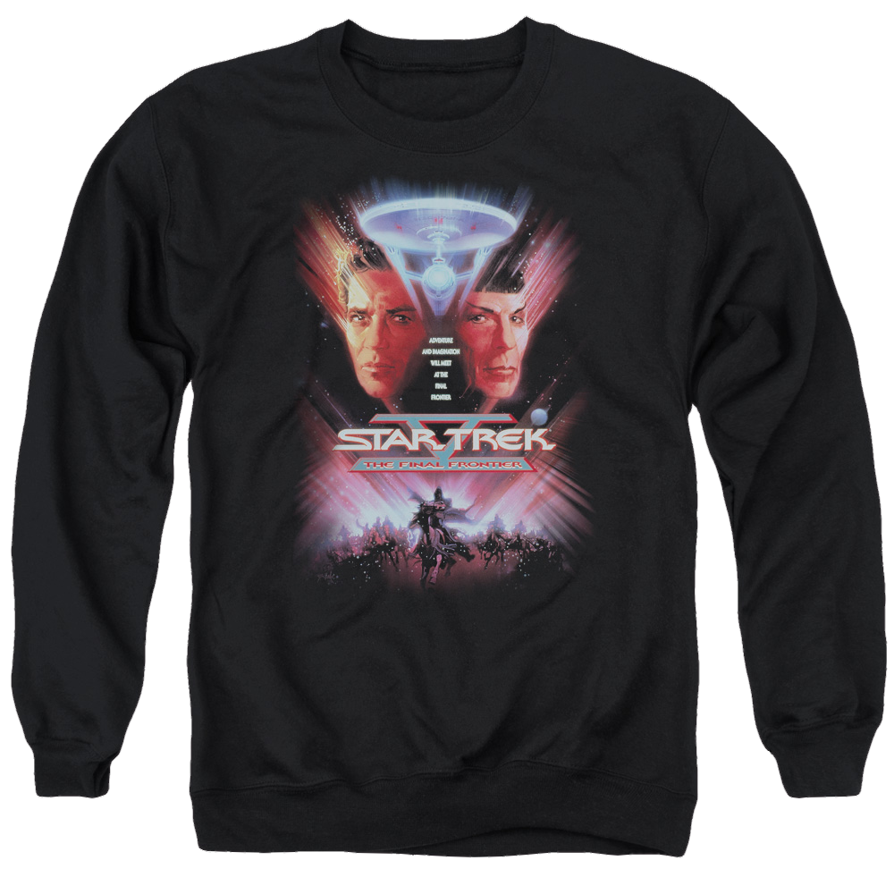Star Trek The Final Frontier(movie) Men's Crewneck Sweatshirt Men's Crewneck Sweatshirt Star Trek