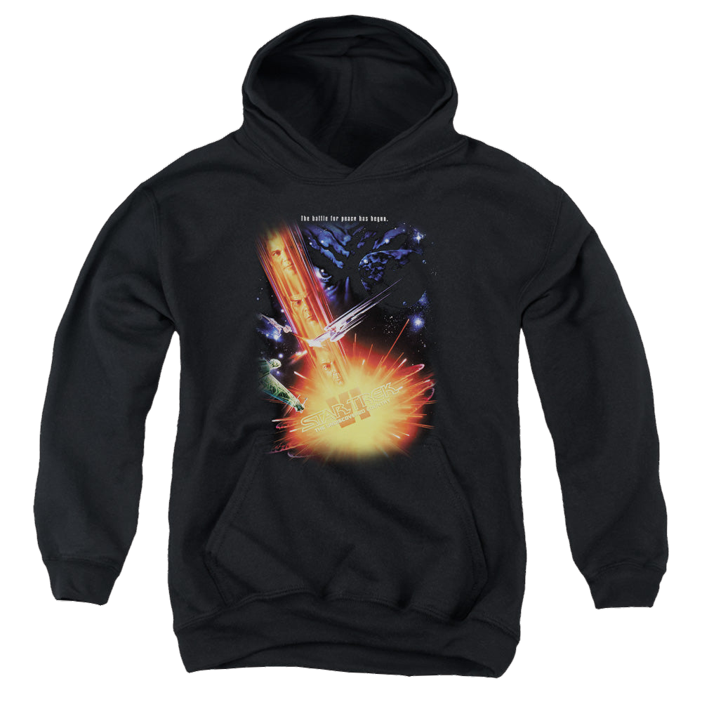Star Trek Movies Undiscovered Cntry(Movie) - Youth Hoodie Youth Hoodie (Ages 8-12) Star Trek