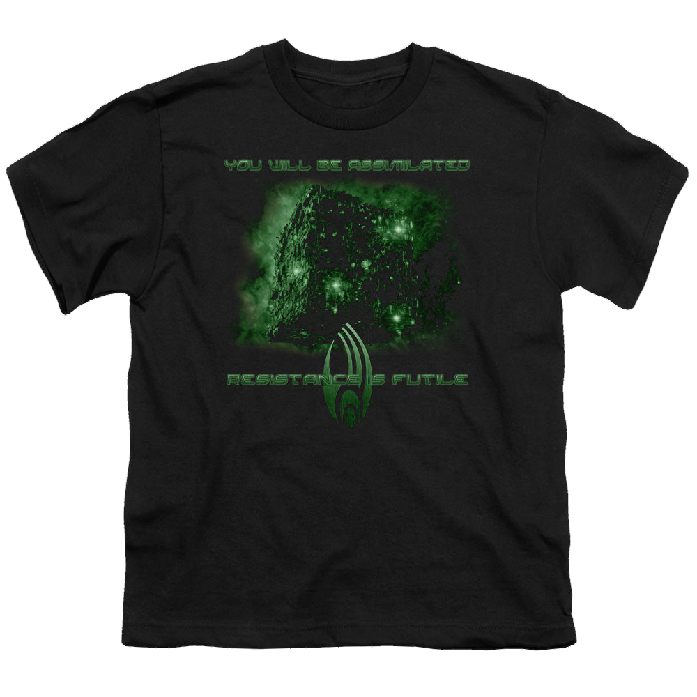 Star Trek The Next Generation Assimilate - Youth T-Shirt Youth T-Shirt (Ages 8-12) Star Trek