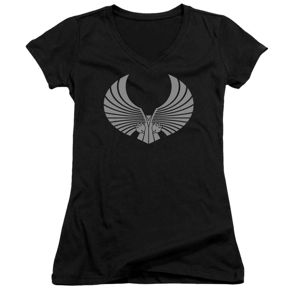 Star Trek Romulan Logo Juniors V-Neck T-Shirt Juniors V-Neck T-Shirt Star Trek