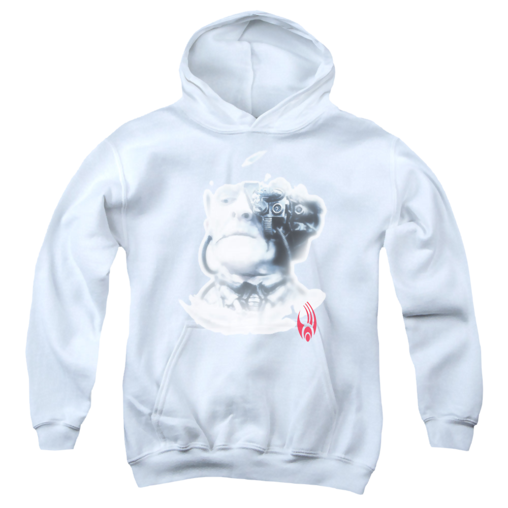 Star Trek The Next Generation Borg Head - Youth Hoodie Youth Hoodie (Ages 8-12) Star Trek